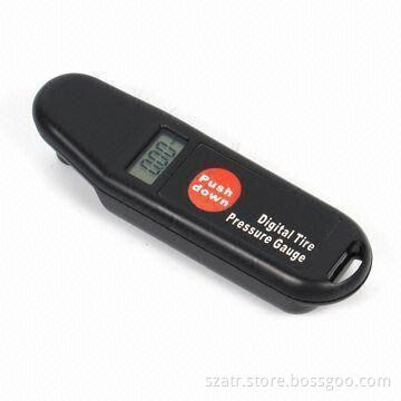 Tire Pressure Gauge with LCD Digital Display and Rugged ABS Construction